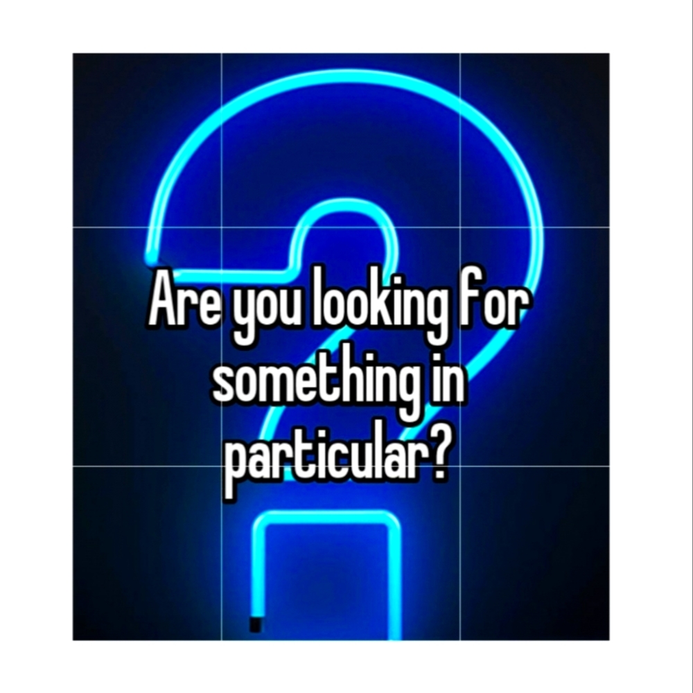 Don't see what you're looking for... YET?? 🤔